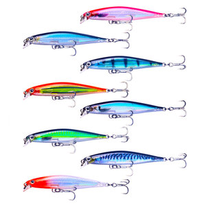 Juego de 8 Señuelos de Pesca Tipo Minnow de 8CM y 5.5G, Señuelo Duro de Largo Alcance, Señuelo de <span class=keywords><strong>Hundimiento</strong></span> para Pesca de Profundidad - Product Image 2