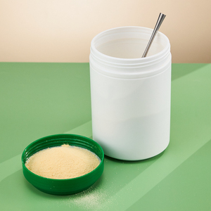 Vòng xi lanh nhựa protein bột <span class=keywords><strong>container</strong></span> 1kg 2kg 5lb công suất với nắp kín và tươi mát con dấu biểu tượng tùy chỉnh - Product Image 2