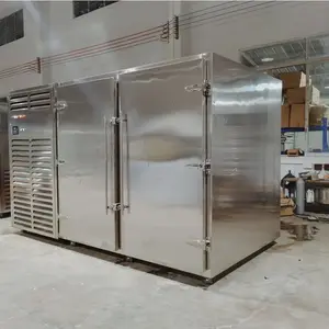 Etler/deniz ürünleri için çift kapılı hızlı donma 2000 L soğutma makinesi