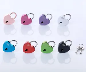 Замок и ключ в форме сердца AJF Mini Lock, подходит для подарка на День святого Валентина и свадьбу