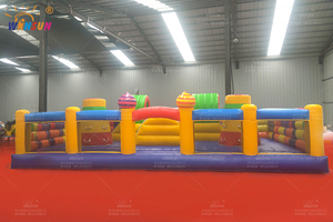 Castillo Inflable Resistente al Fuego e Impermeable de Fácil Instalación y Tamaño Personalizado, Combinado con Trampolín - Product Image 2