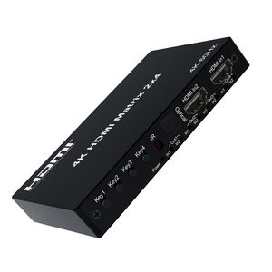 V2.0 <span class=keywords><strong>HDMI</strong></span> Matrix <span class=keywords><strong>2x4</strong></span> 4K@60Hz สวิตช์ <span class=keywords><strong>HDMI</strong></span> Matrix <span class=keywords><strong>Splitter</strong></span> 2 เข้า 4 ออก พร้อม IR - Product Image 4