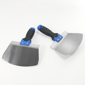 Stainless Steel Putty Knife Scraper Construction Tool Set For Wall Floor Repair And Cleaning With Ergonomic Handle - Product Image 1