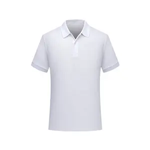 Nuevo modelo de alta calidad de algodón blanco camiseta hombre T camisa de Polo
