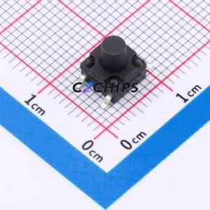 SMG-13T-H070A1 Tactile Switch SMD-4P,6.2x6.2mm Switch Single Pole Single Throw Round Button 2.5N 6.15mm - Product Image 1