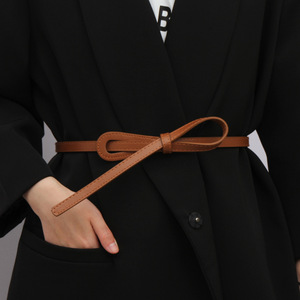 <span class=keywords><strong>Ceinture</strong></span> en cuir PU pour femmes, nouvelle collection, <span class=keywords><strong>ceinture</strong></span> à <span class=keywords><strong>nouer</strong></span>, tendance, polyvalente, pour robe et chemise - Product Image 4