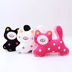 Nuevo Producto, Muestra Gratis, Diseño de Moda, Divertida Almohada de Felpa 3D con Forma de Cara de Gato, Almohada de Felpa con Estampado 3D - Product Image 4