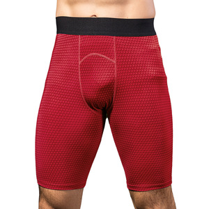 <span class=keywords><strong>Pantaloni</strong></span> da corsa a compressione personalizzati di alta qualità da uomo <span class=keywords><strong>pantaloni</strong></span> corti da Yoga a vita media elastici con stampa completa 3D modello XXS Size - Product Image 3