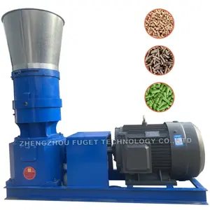 Floating fish feed pellet extruder machine plant for broiler feed