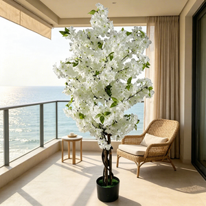 <span class=keywords><strong>Fleurs</strong></span> artificielles écologiques, faux cerisiers en <span class=keywords><strong>fleurs</strong></span> pour l'intérieur, cadeau de mariage, décoration pour événements, anniversaires, fêtes, vacances - Product Image 2