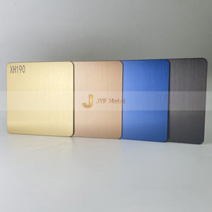 Plaque en acier inoxydable brossé EX460, norme JIS, revêtement PVD, pliage, découpe, épaisseur personnalisable pour l'intérieur - Product Image 4