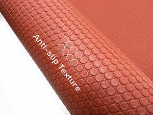 Tapis de yoga Ecoofit en PVC haute densité, <span class=keywords><strong>orange</strong></span>, épaisseur 3 4 5 6 mm, durable, anti-déchirure, avec logo personnalisé imprimé. - Product Image 2