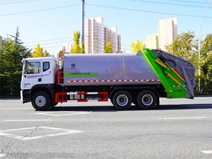 Camion compacteur de déchets Dongfeng 6X4 18/20m³ directement de l'usine, camion à ordures pour la collecte des déchets municipaux - Product Image 4