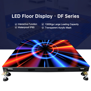 จอ LED ปูพื้น 3 มิติ สีสันสดใส วิดีโอแบบอินเทอร์แอคทีฟ P3.91 P4.81 P6.25 สำหรับห้างสรรพสินค้า งานแสดงสินค้า จอแสดงผล LED บนพื้นเวที - Product Image 2