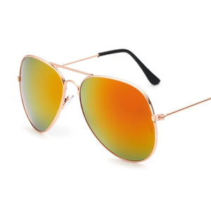 70'in moda erkek kadın güneş gözlüğü ayna Vintage havacılık <span class=keywords><strong>Pilot</strong></span> güneş gözlüğü Metal çerçeve ile - Product Image 2