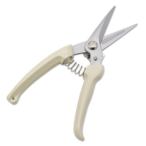 <b>Pruning</b> Shears Carbon Steel 5Mm Max Cut White Handles Manual Garden <b>Tool</b> For <b>Tree</b> Branches And Grape Picking - Product Image 2