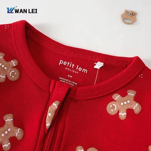 Tutina in Cotone Biologico Personalizzata, Set di Pagliaccetti alla Moda per Bambini, <span class=keywords><strong>Abbigliamento</strong></span> Invernale Aderente per Neonati 0-3 <span class=keywords><strong>12</strong></span> <span class=keywords><strong>18</strong></span> <span class=keywords><strong>Mesi</strong></span> - Product Image 2
