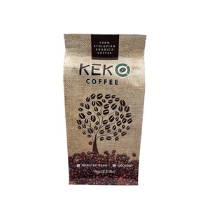Bolsas de café tostadas con cierre hermético, <span class=keywords><strong>embalaje</strong></span> <span class=keywords><strong>flexible</strong></span>, color negro, acabado mate, 250g, China - Product Image 3