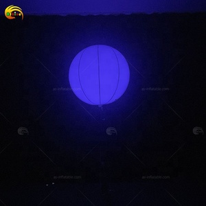 Esfera Inflable LED Colgante de Color Personalizado, <span class=keywords><strong>Linterna</strong></span> Inflable Brillante con Control Remoto para Decoración de Bodas y Fiestas - Product Image 2