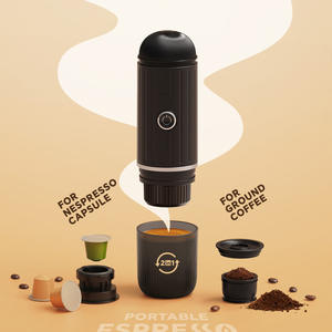 Machine à <span class=keywords><strong>expresso</strong></span> portable, mini machine à café, compacte, légère, pour les voyages, le camping, la maison et le travail - Product Image 2