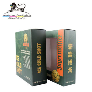 بسعر الجملة صندوق ويسكي فاخر مفرغ من الخمور مجموعة مشروب ورقي صندوق نبيذ مموج - Product Image 4