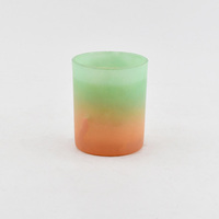 Individuelles 5,3 Unzen Luxusmodernes Modisches Einzigartiges Sojawachs-Matte Zylinder-Duftglas Kerzen-Gläser Geschenkset