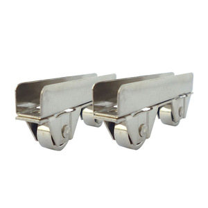 Rouleau de porte en verre à double roue, 8 mm, en acier inoxydable, antirouille, pour usage intérieur - Product Image 4