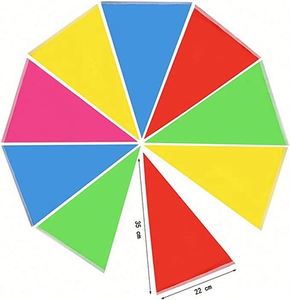 Drapeau triangulaire coloré en gros, aux couleurs vives et résistant aux UV, pour mariage, anniversaire, fête, jardin - Product Image 2