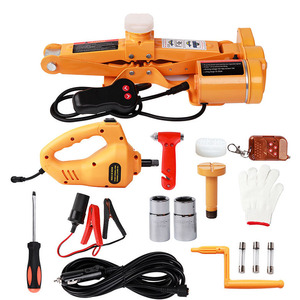 CE ISO Professional Portable <strong>2T</strong> 12V Durable Electric Scissor <strong>Car</strong> <strong>Jack</strong> and Impact Wrench for <strong>Quick</strong> Repair With 100W <strong>Jack</strong> Power - Product Image 1