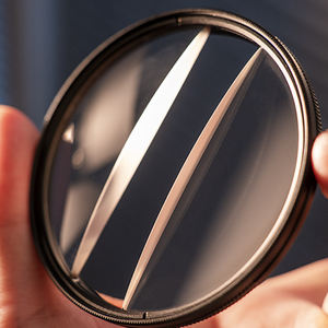 공장 맞춤형 49-82mm 유리 센터 분할 필드 디옵터 야외 촬영용 카메라 필터 - Product Image 3