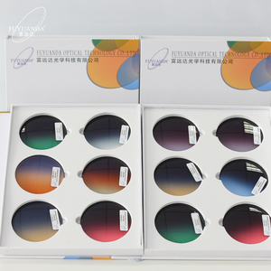 Bán Sỉ Ống Kính Màu Gradient Ba Màu Ống Kính Màu Cầu Vồng Ống Kính Polycarbonate PC - Product Image 6