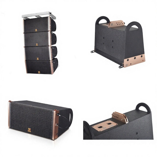 Factory Wholesale OEM TA PA6.5 6.5 Inches Mini Wooden Cabinet Speaker Box 250W+80W Power 60Hz-18KHz Frequency Range Speaker