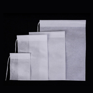 Bolsa de filtro no tejida con cordón para decocción de medicina china, bolsa coladora de residuos herbales, bolsa para especias y saquitos de condimentos - Product Image 6