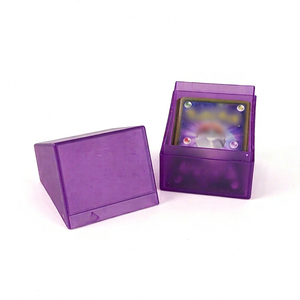 Caja de Plástico Acrílico/Plástico Transparente Personalizada, Ecológica, Duradera y Moderna para Tarjetas Coleccionables TCG - Product Image 1