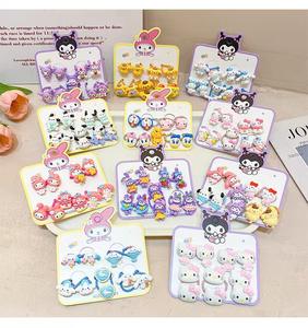 Diadema con Bola Kuromi <span class=keywords><strong>de</strong></span> Sanrio <span class=keywords><strong>de</strong></span> Dibujos Animados para Niñas y Bebés, Accesorios para el Pelo <span class=keywords><strong>de</strong></span> Plástico Suave para Fiestas con Estilo Dulce - Product Image 6