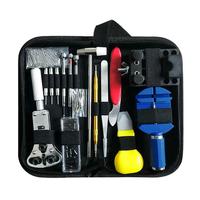 Boîte à broche de liaison de montre, Kit d'outils de réparation de boîtier d'horloge de montre, détacheur de barre de ressort 147 pièces