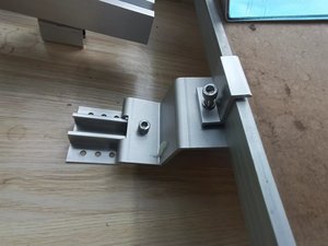 Système de montage solaire East West, support de panneau solaire portable en aluminium pour montage sur toit plat avec ballast - Product Image 5
