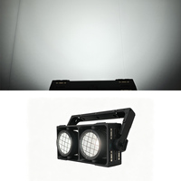 Projecteur LED COB 2 Yeux 200W RGBW 4-en-1 DMX pour Éclairage de Scène Concert Mariage Fête