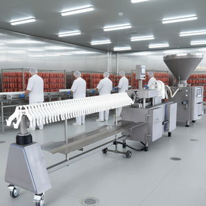 Machine automatique à haute vitesse <span class=keywords><strong>pour</strong></span> la fabrication de saucisses <span class=keywords><strong>sous</strong></span> <span class=keywords><strong>vide</strong></span> ZKG-6500 avec dispositif de torsion - Product Image 6