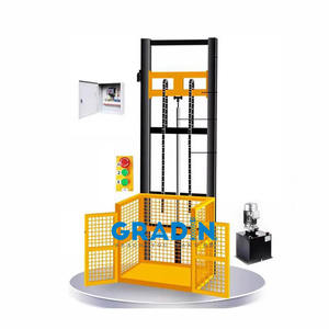 Özelleştirilmiş hidrolik küçük endüstriyel asansör monoray tek silindirli yük asansörü - Product Image 1