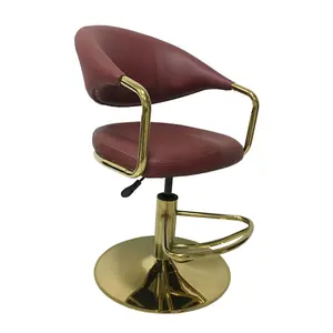 Chairs Stool Golden Base And Swivel Hotel Casino Slot Chair