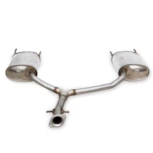 كاتم صوت عادم المصنع لتويوتا تاج كاتم صوت عادم السيارة لتويوتا مارك X خلفي أطراف كاتم صوت العادم المزدوج - Product Image 2