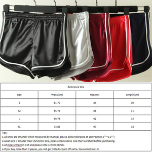 Shorts en soie pour femmes, vêtements d'été, Slim, Fitness, tendance, taille élastique, Streetwear, nouvelle collection 2020 - Product Image 6
