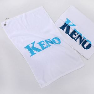 ผ้าเช็ดตัวไมโครไฟเบอร์สำหรับกอล์ฟแบบส่วนตัวพร้อมคลิปคาราบิเนอร์ - ดีไซน์ลายวาฟเฟิลซึมซับได้ดีสำหรับไม้กอล์ฟและลูกกอล์ฟ เหมาะสำหรับใส่ในกระเป๋า - Product Image 4