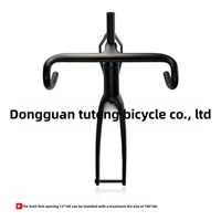 Rangka Sepeda Road Bike MAGICBROS MG-FR30 Serat Karbon Hitam Berkualitas Tinggi Tanpa Tanda, Laris Manis, Ukuran 700C, Rem Cakram, Lapisan Powder Coating