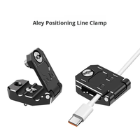 Pince de fixation de câble Arri pour cage de caméra, organisateur de câbles léger et durable, pince à câble en alliage d'aluminium avec vis 1/4, haute qualité