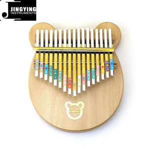 2025 Jingying Music Piano à pouce à 17 touches, <span class=keywords><strong>Kalimba</strong></span> en bois massif 17 tons en gros pour cadeau pour enfants - Product Image 1