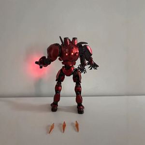 Nouvelle édition 2025 du robot articulé en PVC Mecha Plating <span class=keywords><strong>Storm</strong></span> Red Luminous Edition - Product Image 3