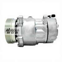 Holicen 12V Auto AC Kompressor OEM 1 H0820803D für Volkswagen Fahrzeuge R134a Kältemittel 12 Monate Garantie