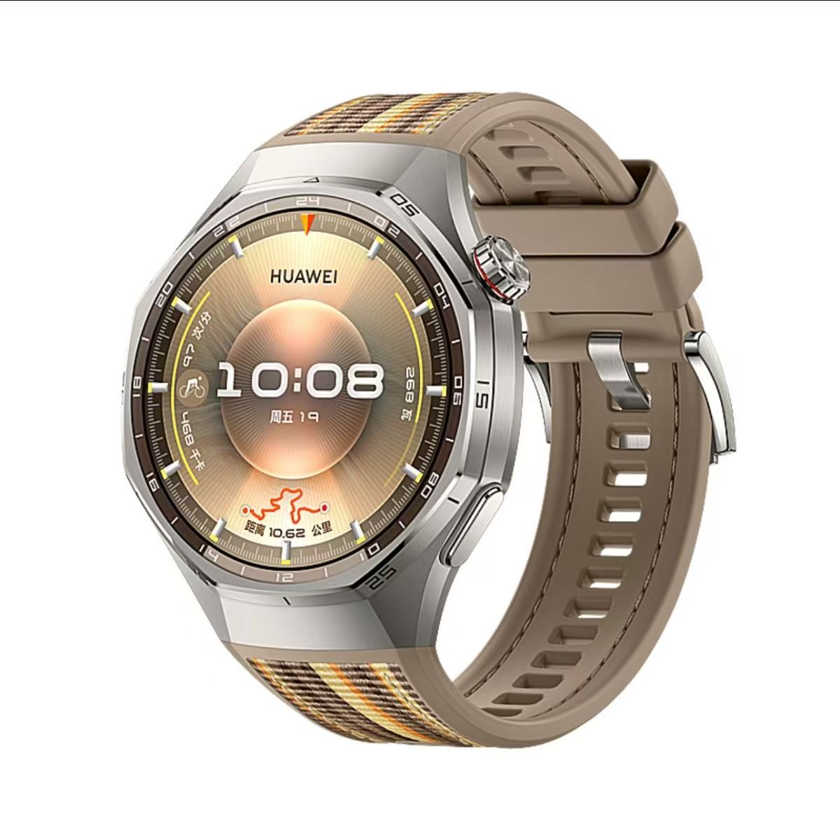 HUAWEI WATCH GT 6 pro 46mm(Marrone ambra)